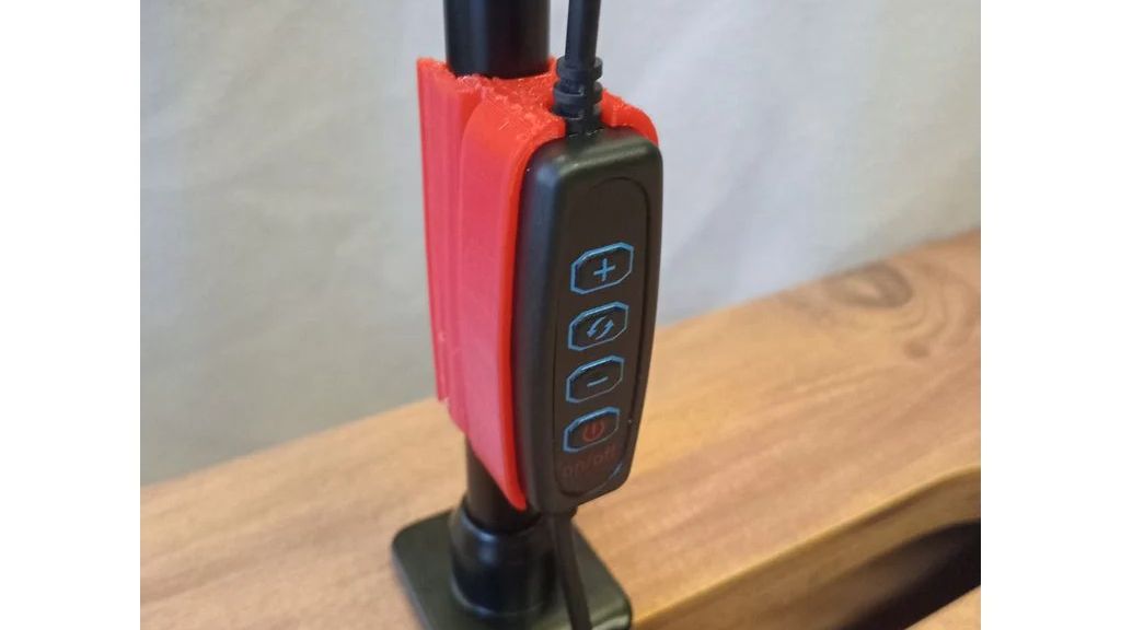 LED Desk Lamp Inline Controller Holder